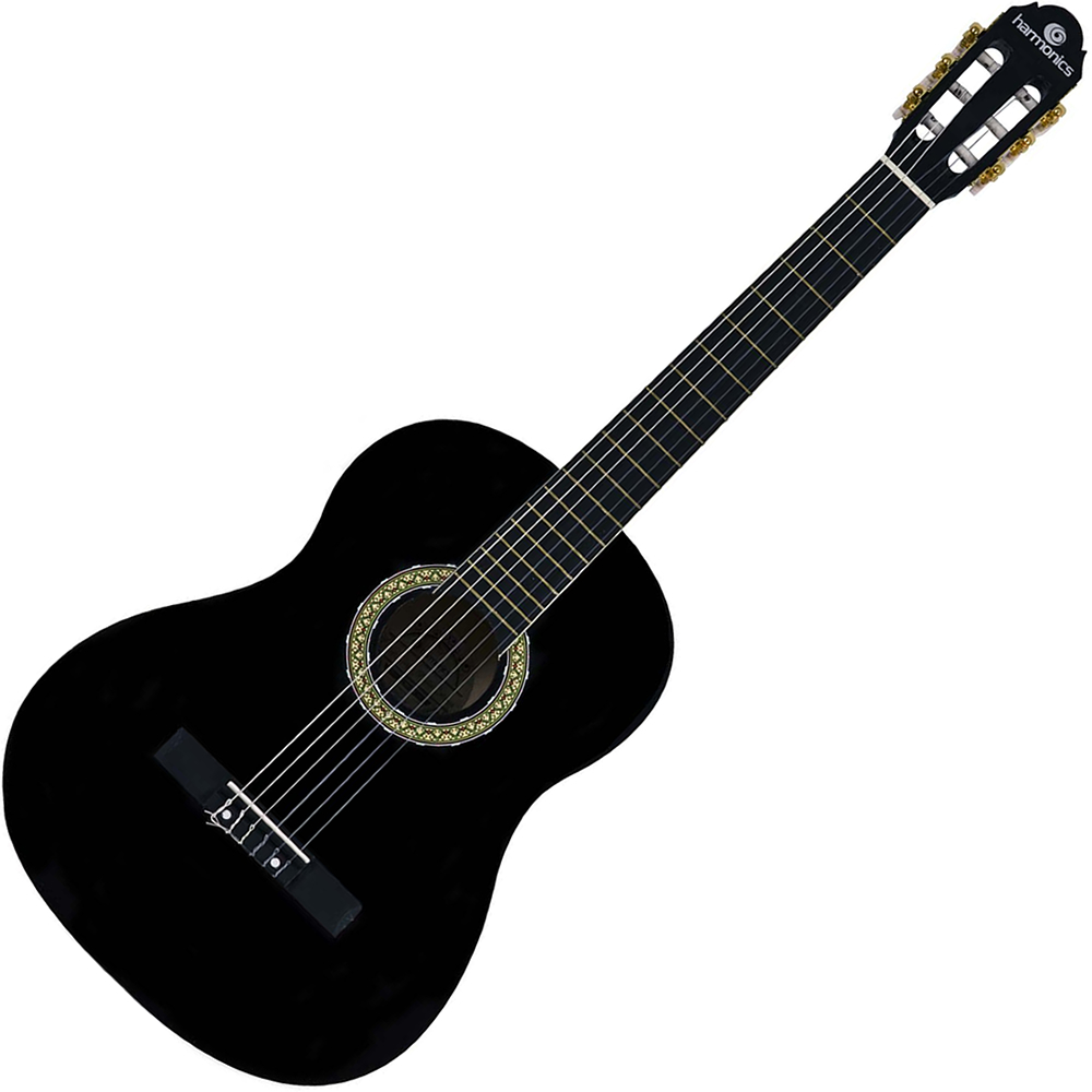 Violão Acústico Harmonics GC-10 Nylon Preto