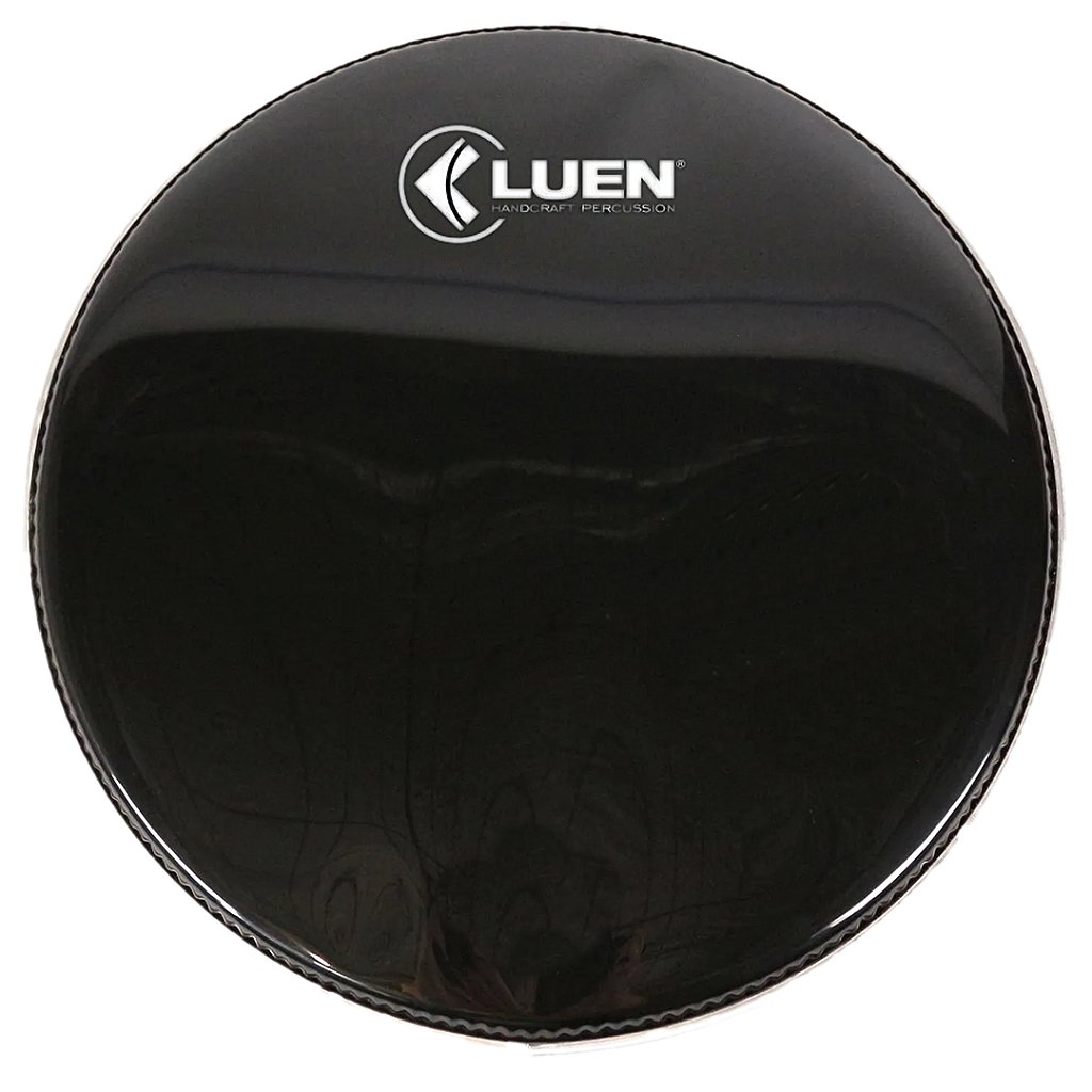 Pele Preta Para Pandeiro 12" Polegadas - Luen
