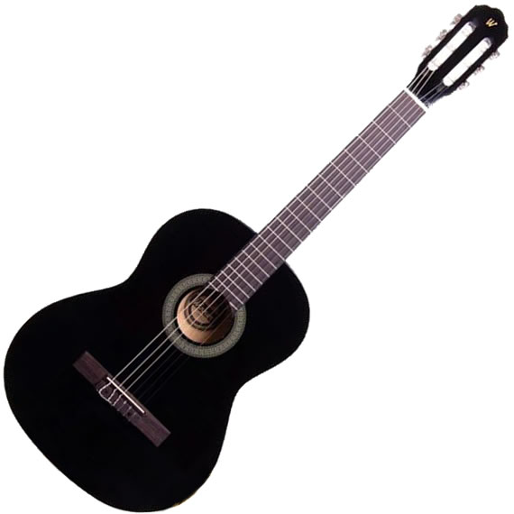 Violão Acústico Nylon Estudante 39 Winner Aw20 Preto