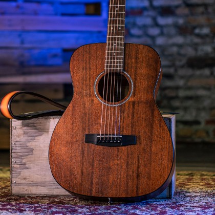 Violão Cort AF510MEDX OP Folk Afinador Mahogany