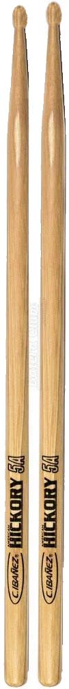 Par de Baquetas C.Ibanez 5ADRH Dragon Hickory Ponta Madeira 5A
