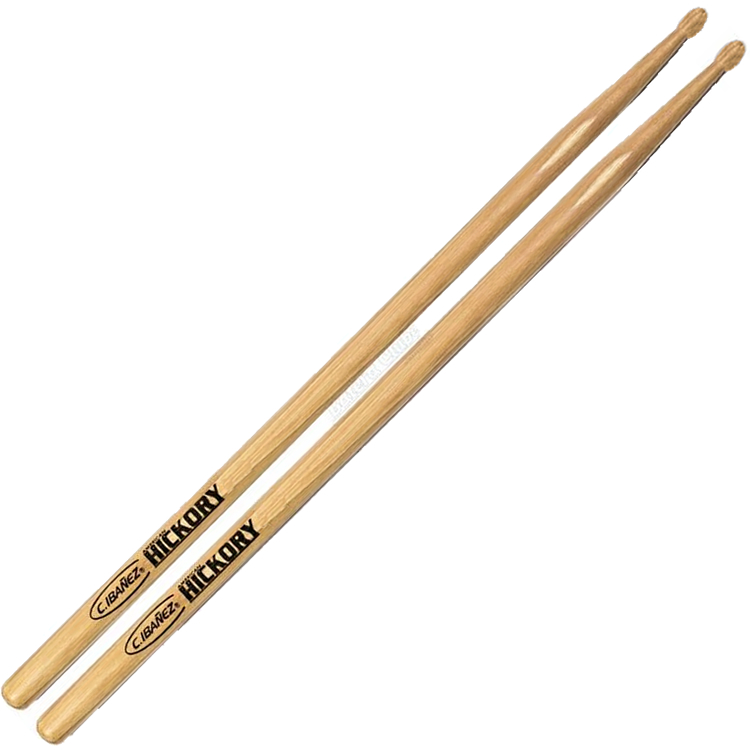 10 Pares de Baquetas C.Ibanez 7BDRH Dragon Hickory Ponta Madeira 7B