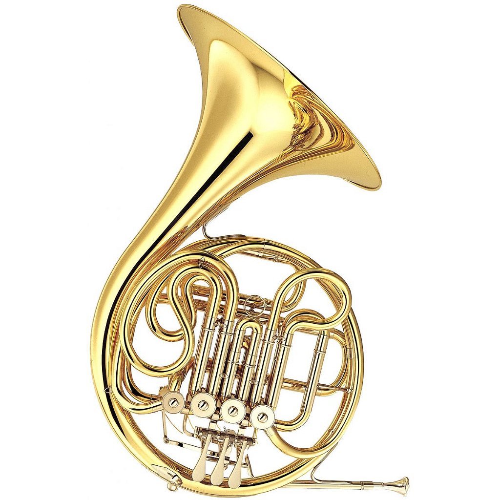 Trompa Dupla Yamaha YHR567 F/BB (Fá/Sí Bemol) Dourado