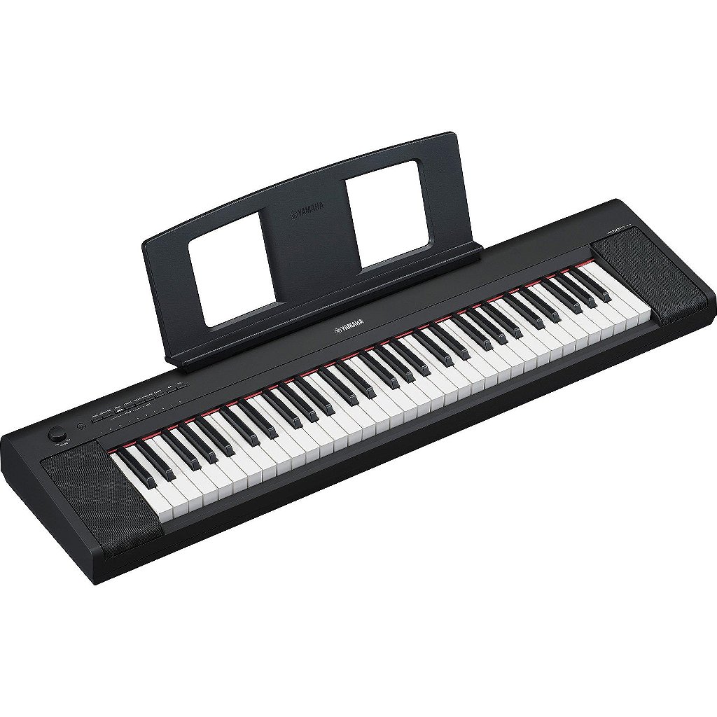YAMAHA キーボード　Piaggero NP-15 Teclado Yamaha Piaggero NP-15 NP15 Preto 5/8 Oitavas - Loja