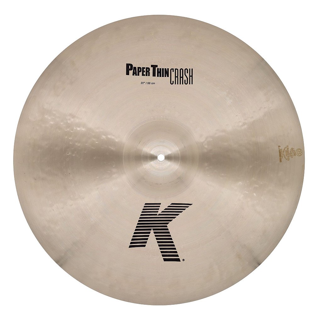 Prato Crash Zildjian K Series Paper Thin 18" K2818