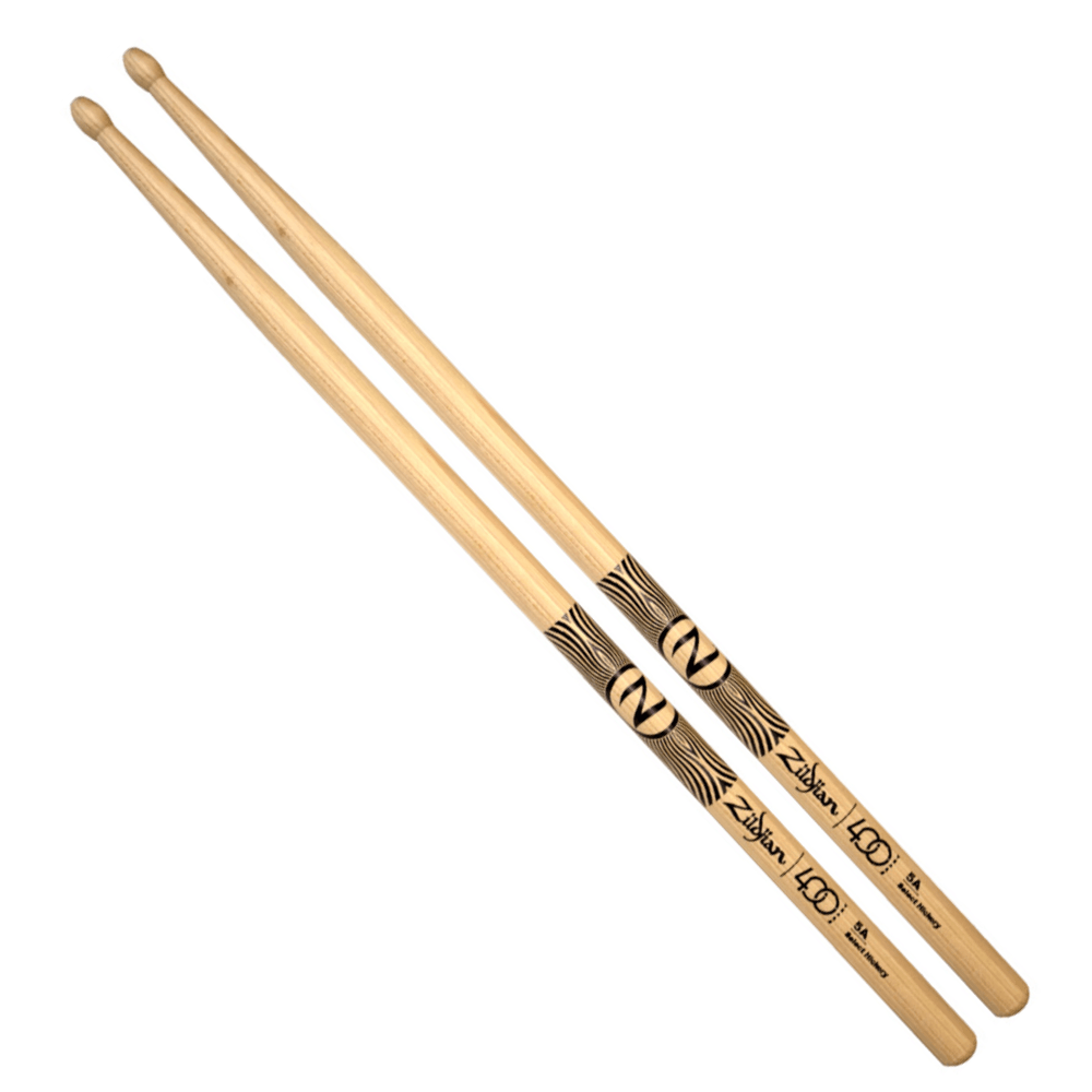 Par de Baquetas Zildjian 400 Anos Limited Edition Rock 5A Hickory