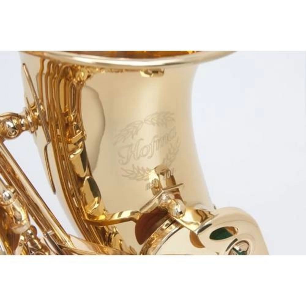 Saxofone Alto Hofma HSA 400 GLQ Com Estojo