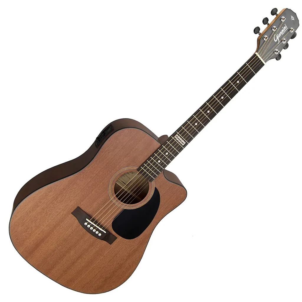 Violão Giannini GF1D CEQ Eletroacústico Aço Walnut Satin Satin