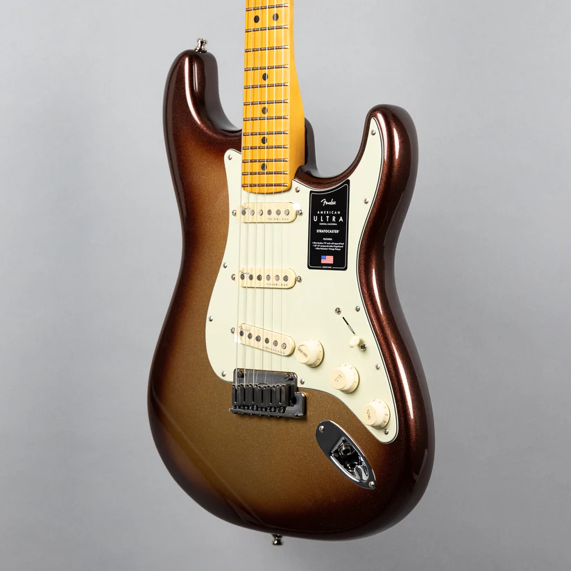 Fender American Ultra ストラトキャスター モカバースト Guitarra Fender American Ultra Stratocaster® - Mocha Burst