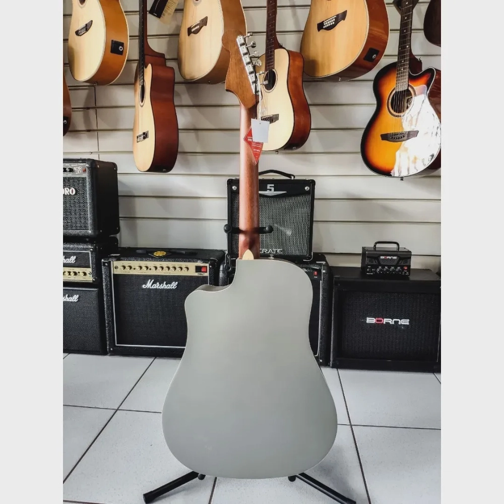 Violão Eletroacústico Fender Redondo Player - Bronze Satinado