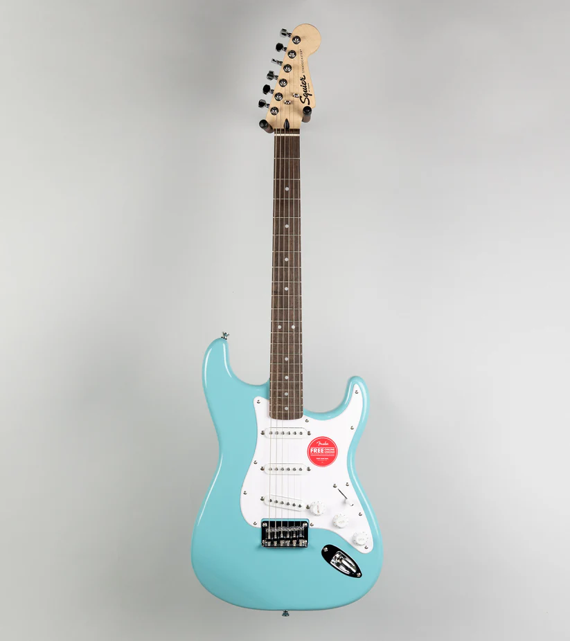 Guitarra Fender Squier Bullet Stratocaster HT Tropical Turquoise