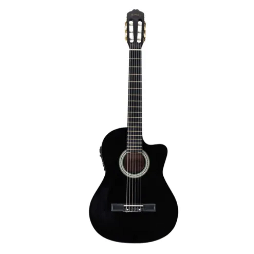 Violão Eletroacústico Tagima Memphis AD-60 Nylon Cutaway Preto