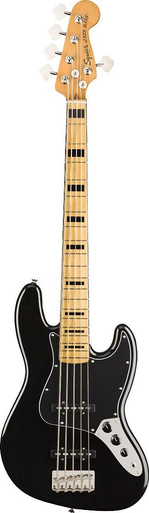 Contrabaixo Fender Squier Classic Vibe 70s Jazz Bass Preto