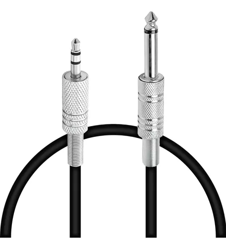 Cabo P2 X P10 Macho Estéreo Profissional 5 Metros