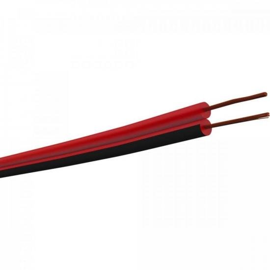 Cabo Bicolor para Som 2x0,356 mm² (18) MEGATRON - RL / 100