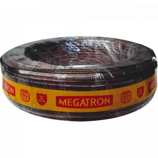Cabo Cristal Megatron 2x0,356 mm² Com Blindagem de Cobre