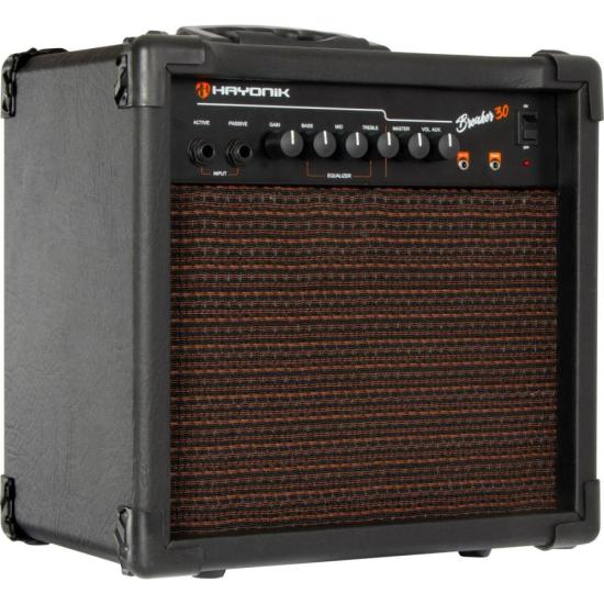 Cubo Para Contrabaixo Hayonik Breaker30 30W Preto