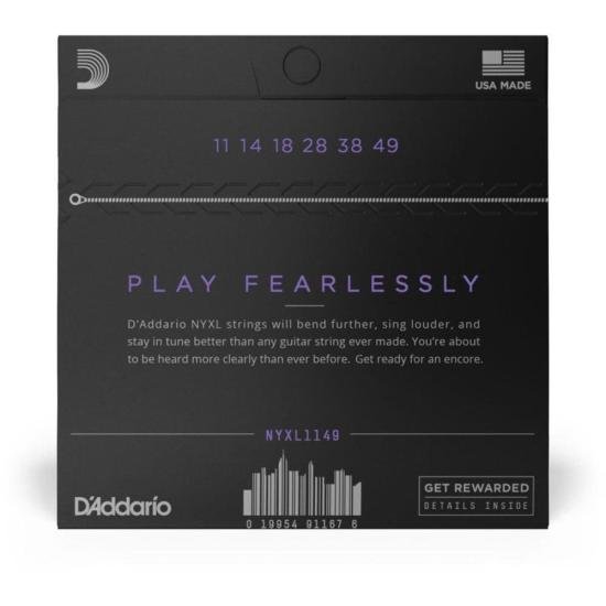 Encordoamento Guitarra .011-.049 NYXL NYXL1149 D Addario