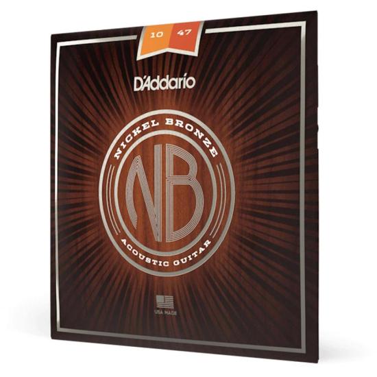 Encordoamento Violão Aço .010-.047 Nickel Bronze NB1047 D Addario