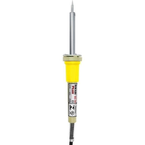 Ferro de Solda 25W 110V Plus SC30P Amarelo Hikari