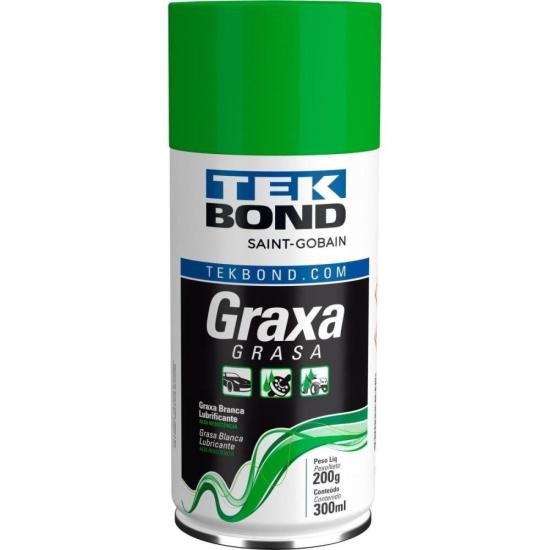 Graxa Branca Lubrificante 300ml TEKBOND