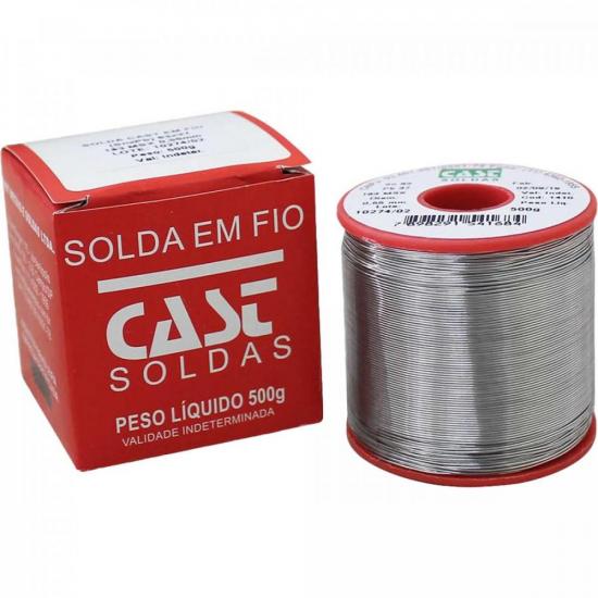 Solda em Fio Cast 183MSX0,75MM Estanho 500g Sem Limpeza