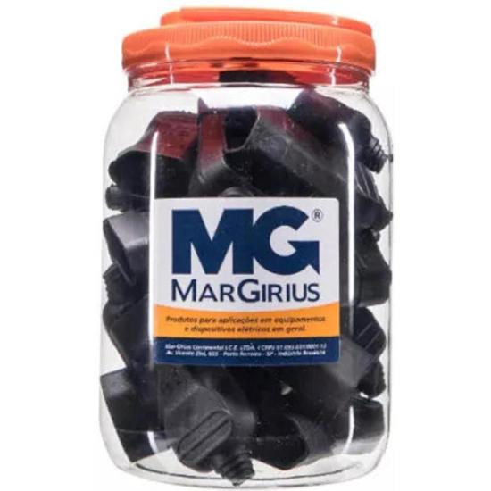 Tomada 2 Pinos Margirius TMD11-2 10A Até 250V Com 20