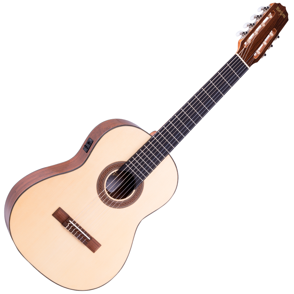 Violão Studio Rozini RX517 FC2.N.LP 7 Cordas Ativo Nylon