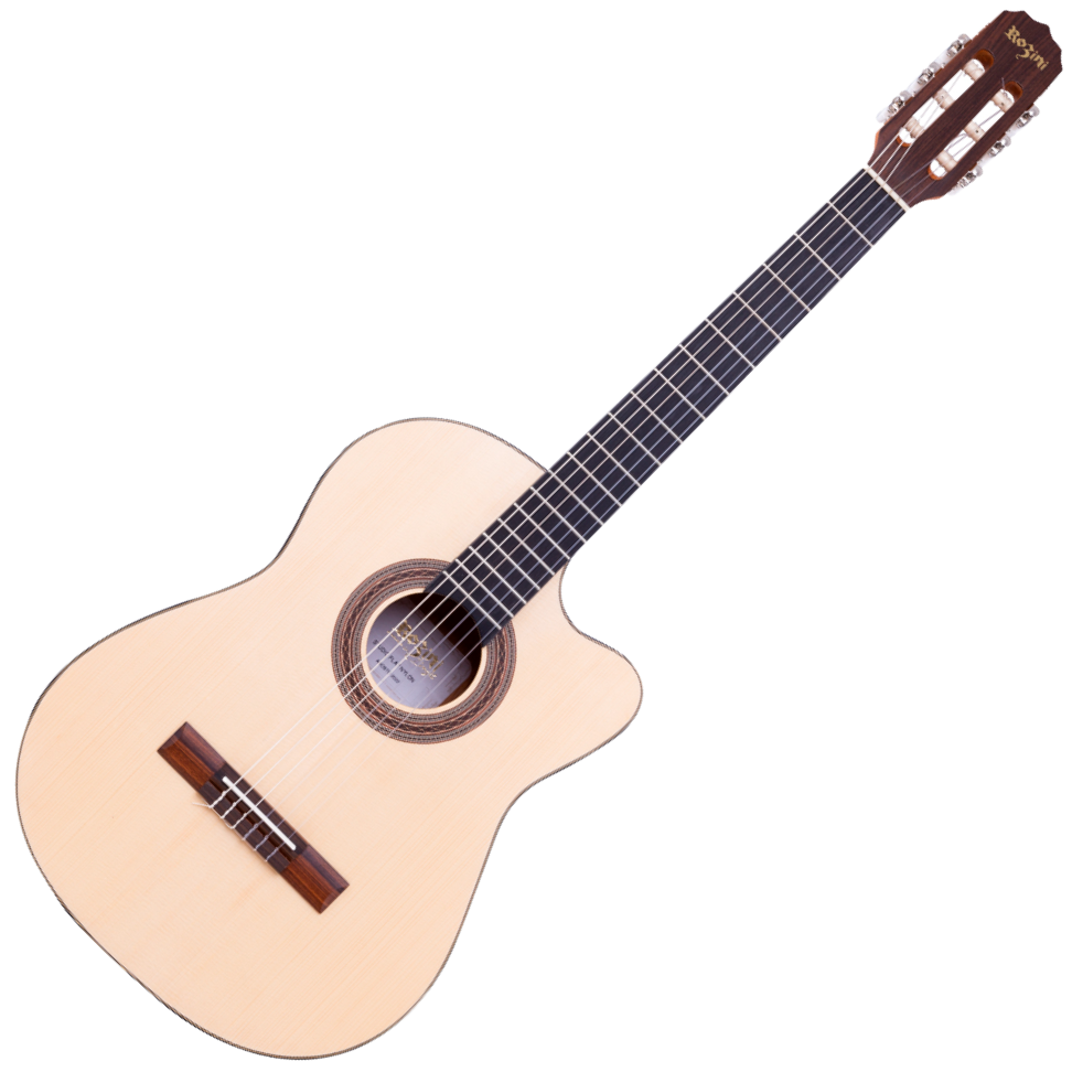 Violão Studio Rozini RX515 FS.F.CT.LP Flat Ativo Nylon