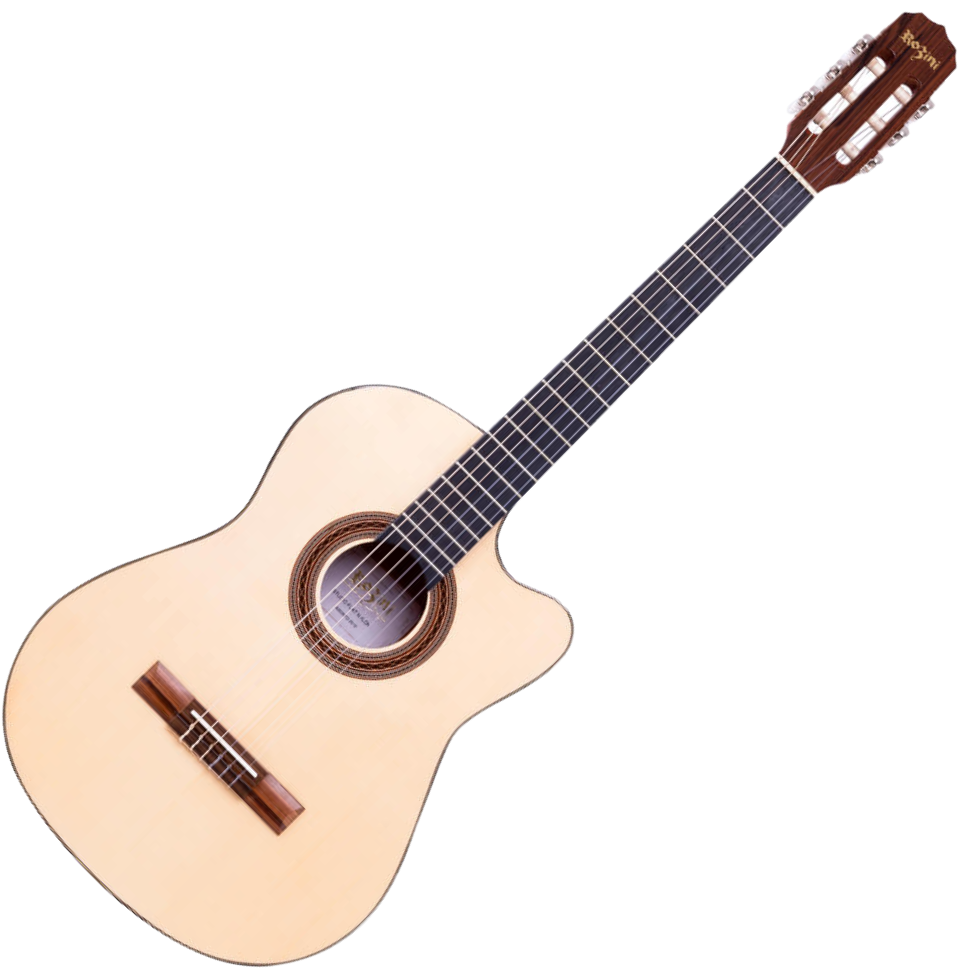 Violão Studio Rozini RX515 FS.N.CT.LP Flat Ativo Nylon