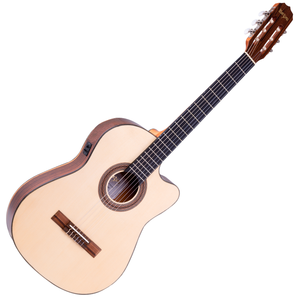Violão Studio Rozini RX515 FC2.N.CT.LP Flat Ativo Nylon