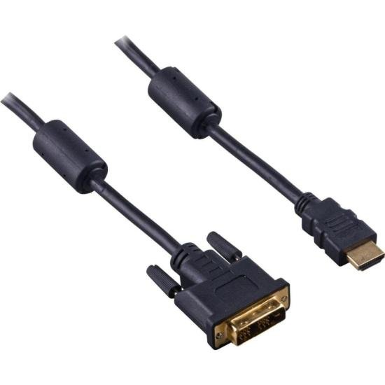 Cabo HDMI X DVI-D Single Link HMD-201 1,8m Fortrek