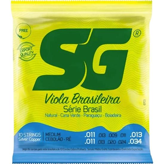 Encordoamento Para Viola Tensão Média SG