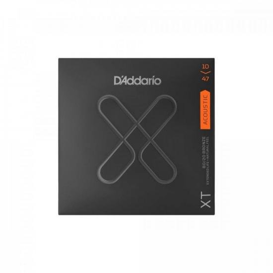 Encordoamento Para Violão D Addario XTABR1047 Aço .010