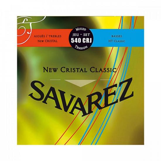 Encordoamento para Violão Nylon Normal/Alta 540CRJ Cristal Classic SAVAREZ