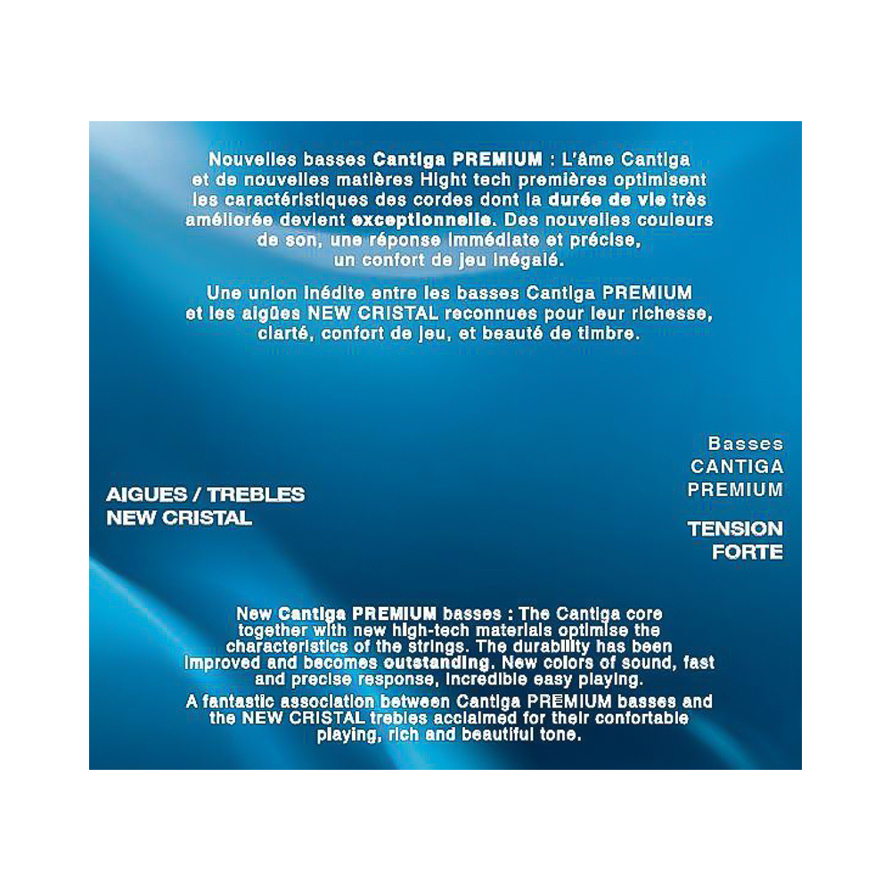 Encordoamento Violão Nylon Savarez N Cristal Cantiga Premium