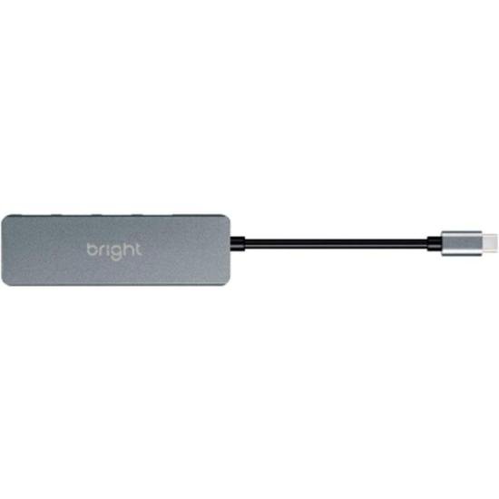 Hub USB 4 Portas Bright HB001 HDMI 4k