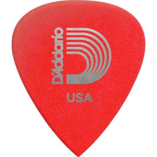 Palheta D Addario Duralin Extra Leve Vermelha (c/10) - PCT / 10