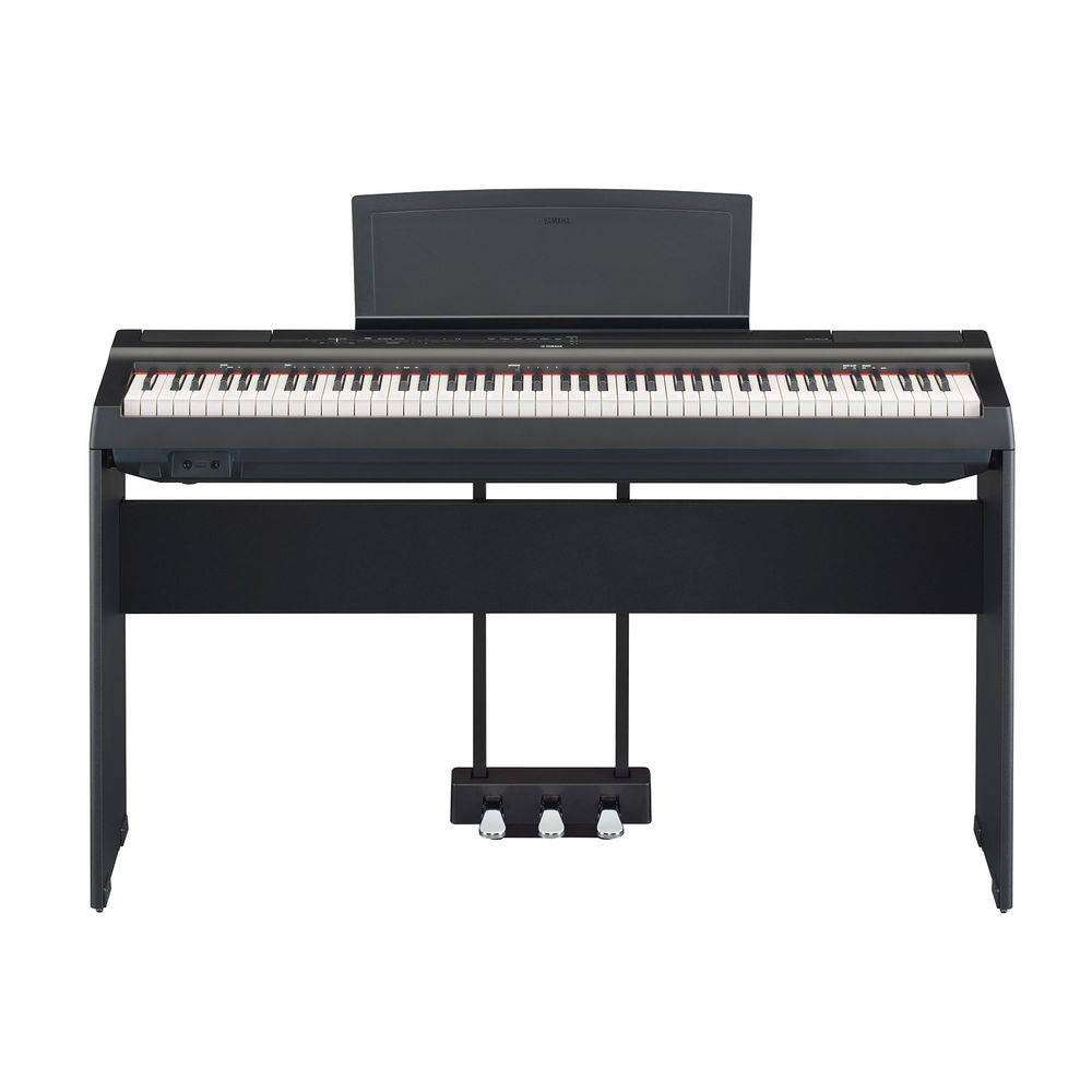 Pedal Triplo Para Piano Lp 1 B Preto Yamaha