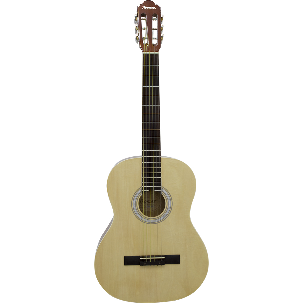 Violão Acústico De Aço Para Destros Com Tensor Tcg 390 A Natural Thomaz