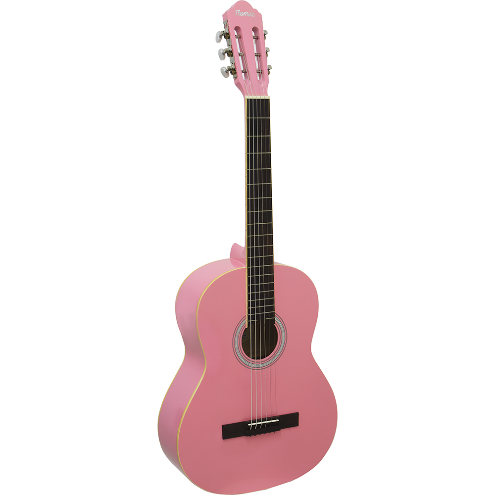 Violão Acústico De Aço Para Destros Com Tensor Tcg 390 A Rosa Thomaz