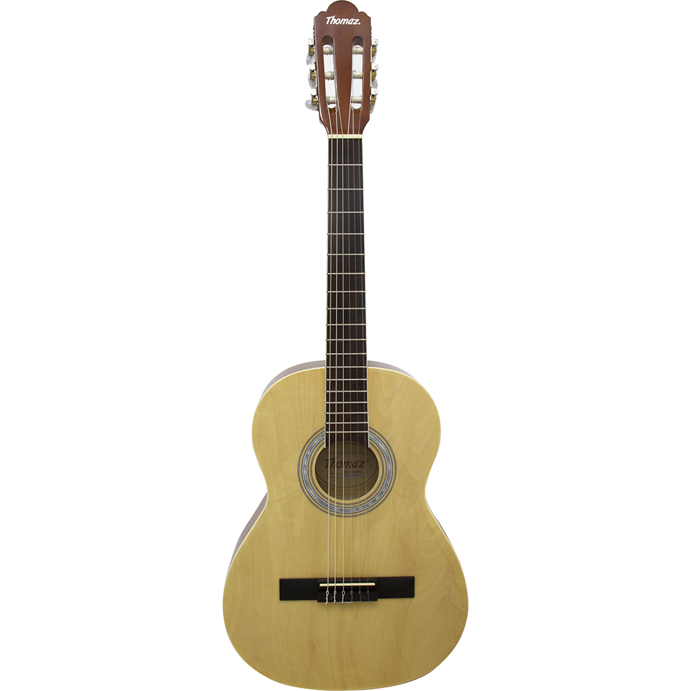 Violão Acústico Infantil De Nylon Para Destros Com Tensor Tcg 360 Natural Thomaz