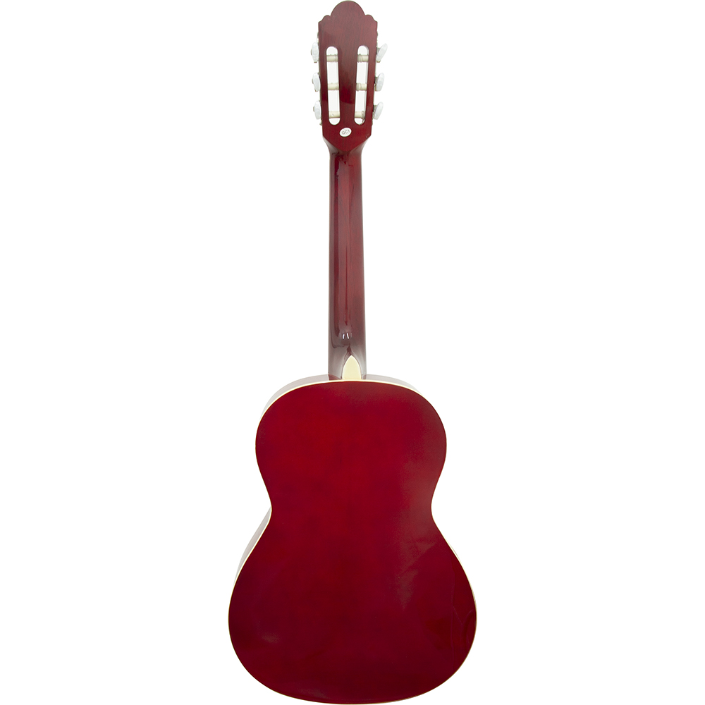 Violão Acústico Infantil De Nylon Para Destros Com Tensor Tcg 360 Vermelho Thomaz
