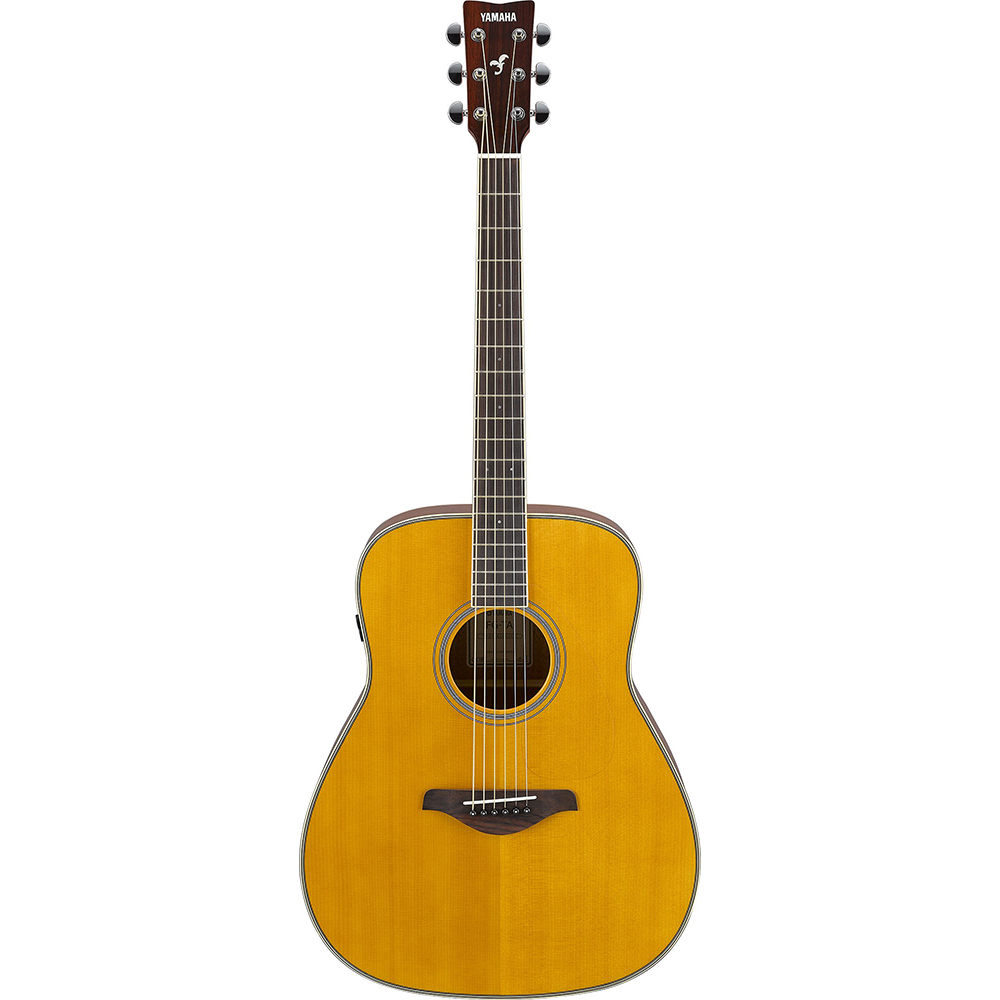 Violão Acústico Transacoustic Cordas Em Aço Fg Ta Nt Natural Yamaha