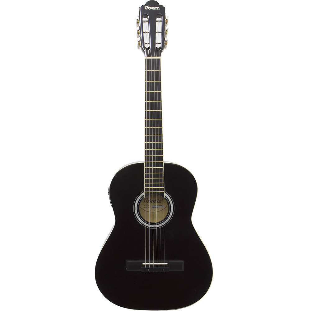 Violão Eletroacústico Kids De Aço Tcg 360 A Eq Preto Thomaz