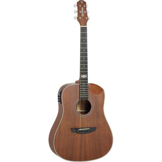 Violão Strinberg SD201HC Folk Eletroacústico Mahogany Satin Com Bag