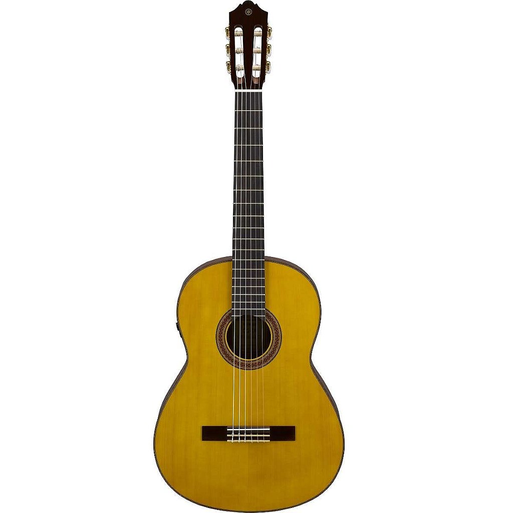 Violão Transacoustic Cordas Em Nylon Cg Ta Natural Yamaha
