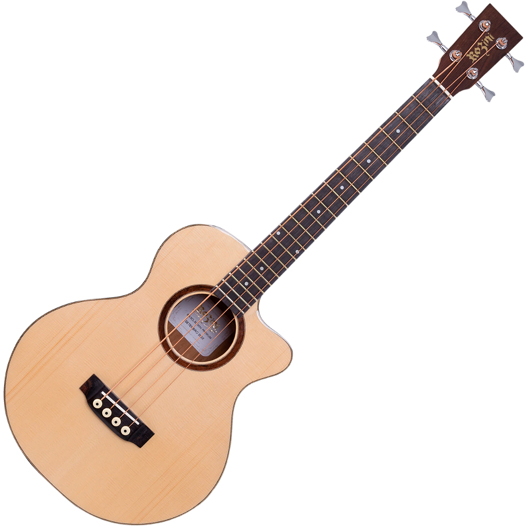 Baixolão Rozini Mini Premium Acústico RBX820 AC.N.LP Natural