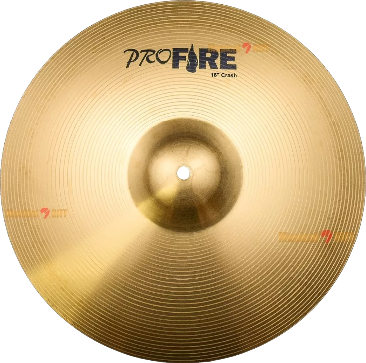 Prato Crash 16'' Para Bateria Pro Fire Alloy
