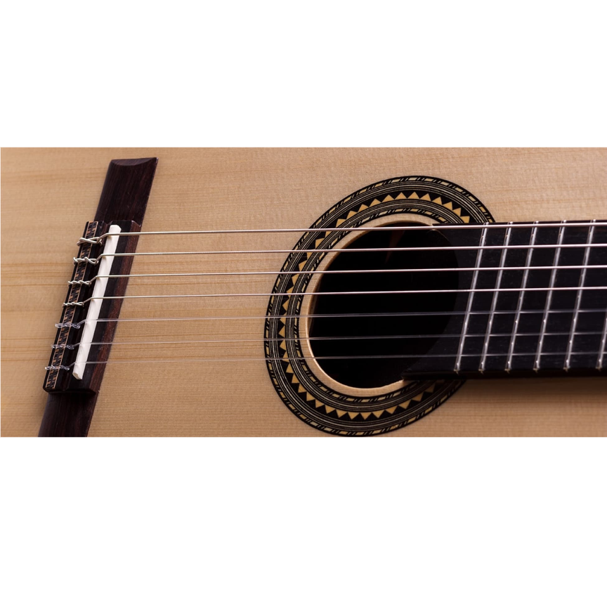 Violão Acústico Concertista 7 Cordas Rozini RX217 AC.N.J Natural Brilhante